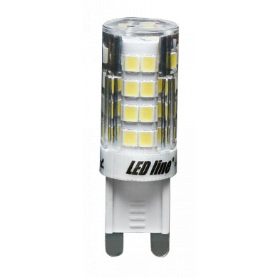 Bec LED G9 4W rece 6000K 350lm 220-240V