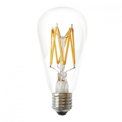 Bec LED FILAMENT E27 5W cald 1800K ST64 lacrimă