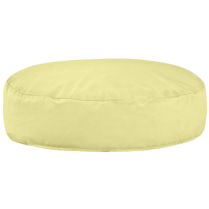 Perla perna rotund puf monaco piele ecologica