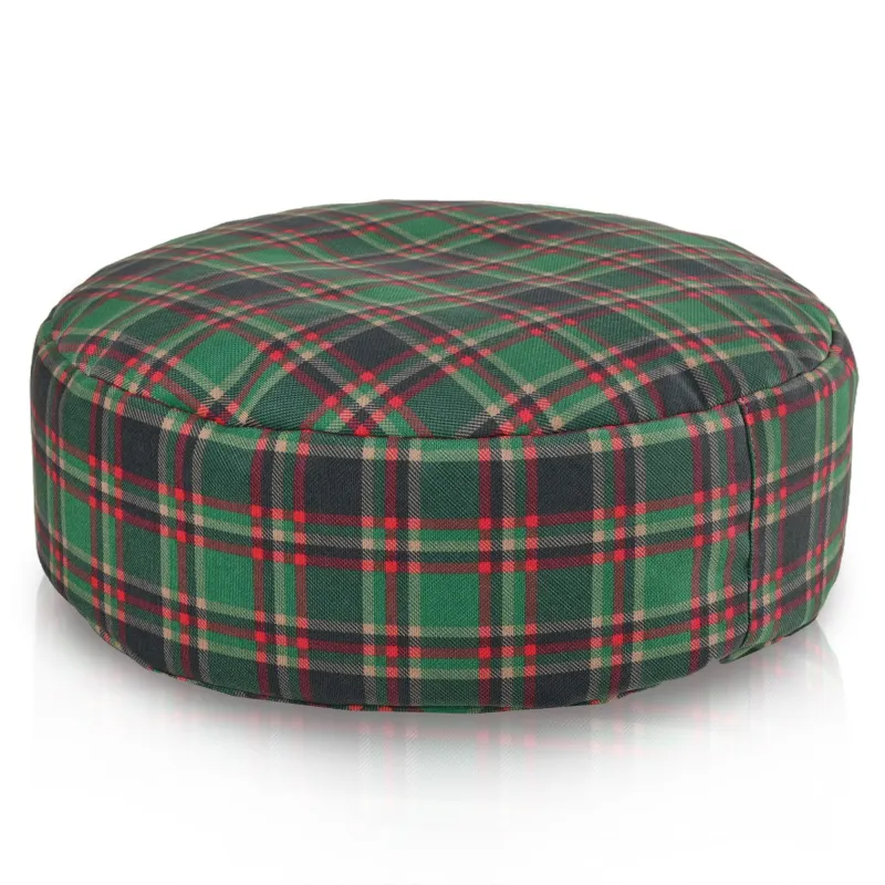 Puf Taburet Suport Picioare Rotund - Material Imprimeu Premium