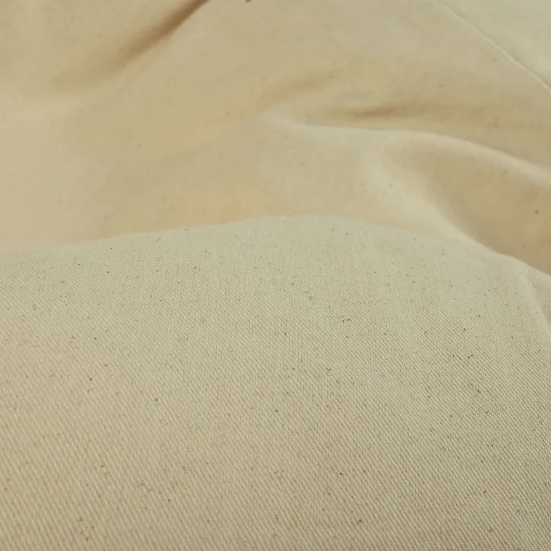 Fotoliu Puf XXL pentru adulți Gigant - Bumbac Natural Premium - Nevopsit, Ecologic – vedere 6