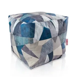 Puf Cub Pătrat - Outdoor Pro exterior Impermeabil