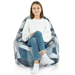 Fotoliu Puf Smart Porto - Material Imprimeu Premium – vedere 8