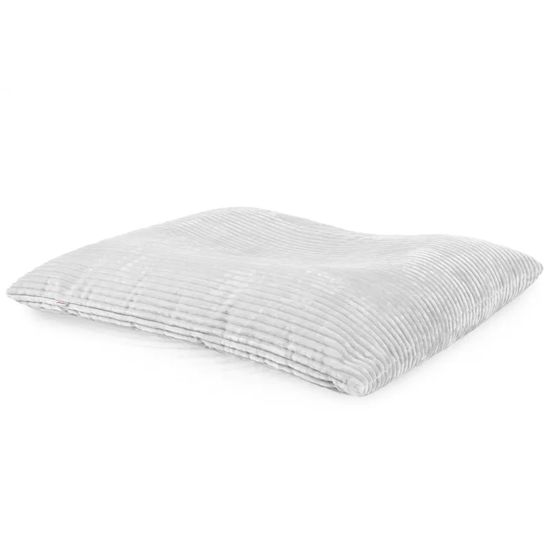 Pernă Puf de Podea Gigant XL pentru copii - Catifea Raiată Stripe – vedere 7