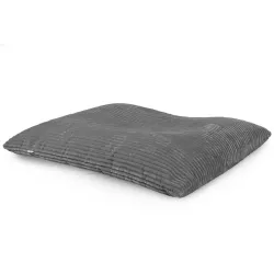 Pernă Puf de Podea Gigant XL pentru copii - Catifea Raiată Stripe – vedere 37