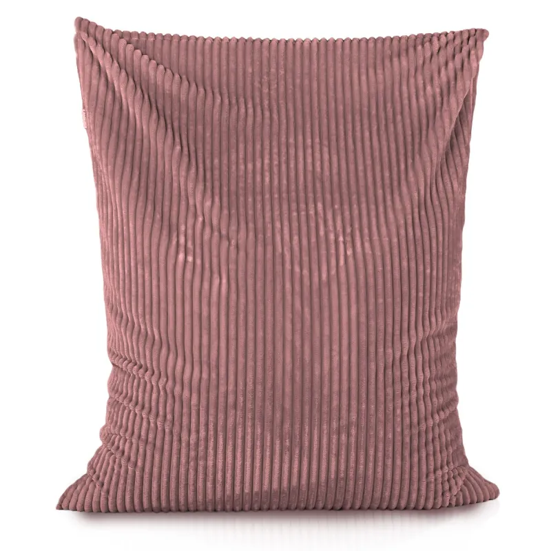 Pernă Puf de Podea Gigant XL pentru copii - Catifea Raiată Stripe – vedere 41