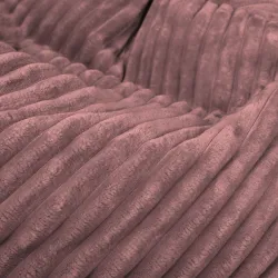 Pernă Puf de Podea Gigant XL pentru copii - Catifea Raiată Stripe – vedere 45