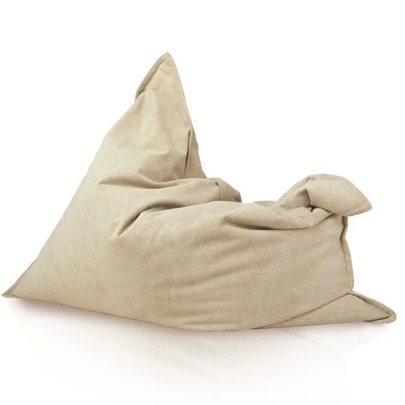 Pernă Puf de Podea Gigant XL pentru copii - Catifea cu textură Dot – vedere 3