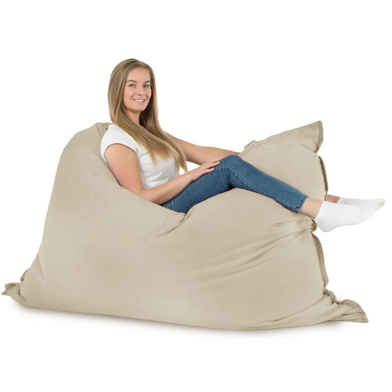 Saltea Puf de Podea XXL Gigant pentru adulți - Catifea Soft – vedere 85