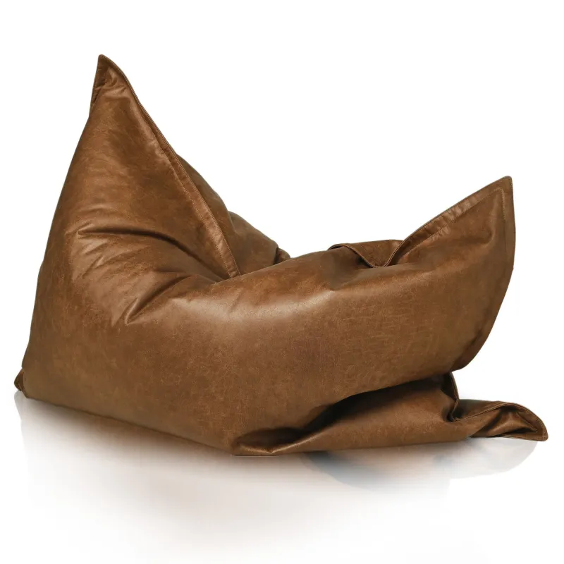 Pernă Puf de Podea Gigant XL pentru copii - Piele Naturală Premium – vedere 3