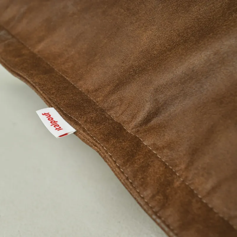 Pernă Puf de Podea Gigant XL pentru copii - Piele Naturală Premium – vedere 5