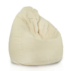 Fotoliu Puf XL Standard - Bumbac Natural Premium - Nevopsit, Ecologic