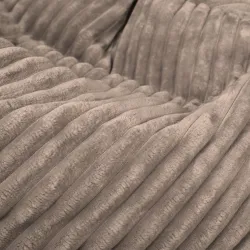 Fotoliu Puf XL Standard - Catifea Raiată Stripe – vedere 4
