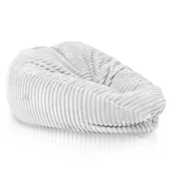 Fotoliu Puf XL Standard - Catifea Raiată Stripe – vedere 8