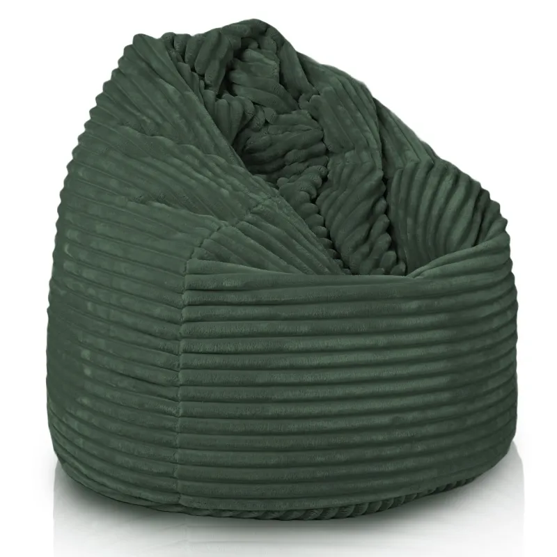 Fotoliu Puf XL Standard - Catifea Raiată Stripe – vedere 11