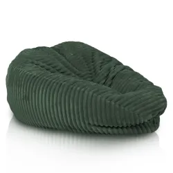 Fotoliu Puf XL Standard - Catifea Raiată Stripe – vedere 13