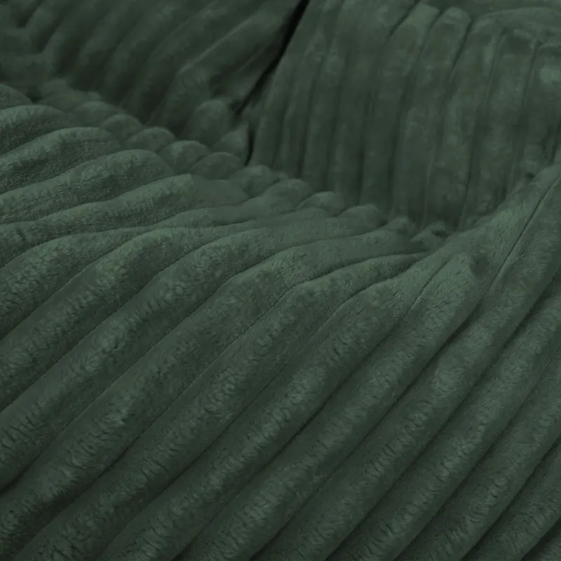 Fotoliu Puf XL Standard - Catifea Raiată Stripe – vedere 14