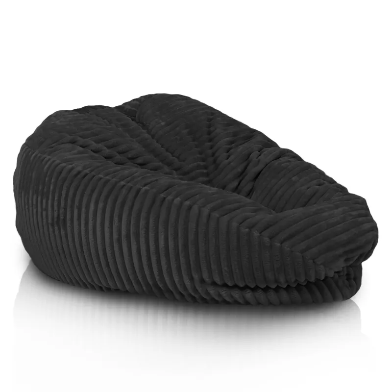 Fotoliu Puf XL Standard - Catifea Raiată Stripe – vedere 18