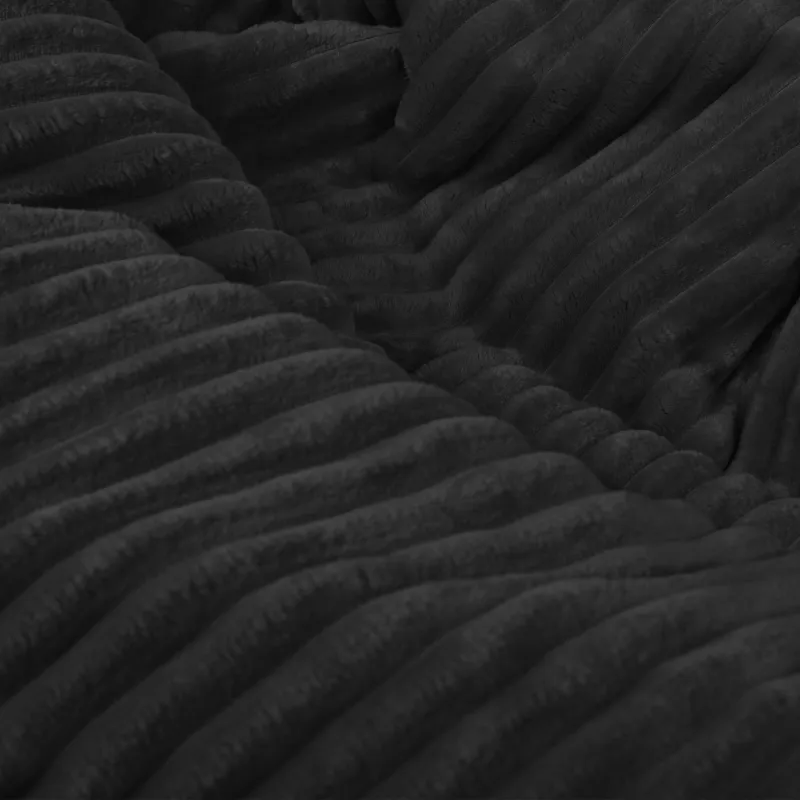 Fotoliu Puf XL Standard - Catifea Raiată Stripe – vedere 19