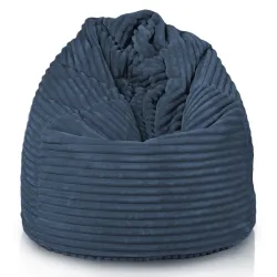 Fotoliu Puf XL Standard - Catifea Raiată Stripe – vedere 22