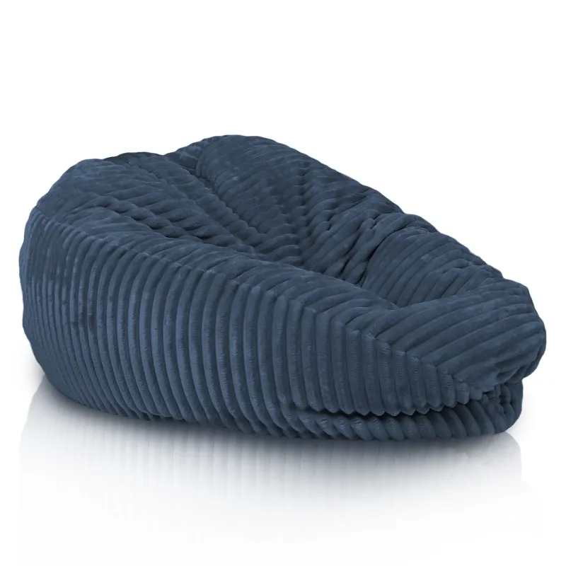 Fotoliu Puf XL Standard - Catifea Raiată Stripe – vedere 23