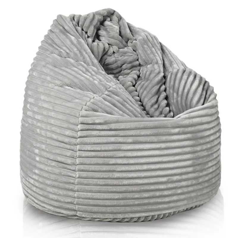 Fotoliu Puf XL Standard - Catifea Raiată Stripe – vedere 26