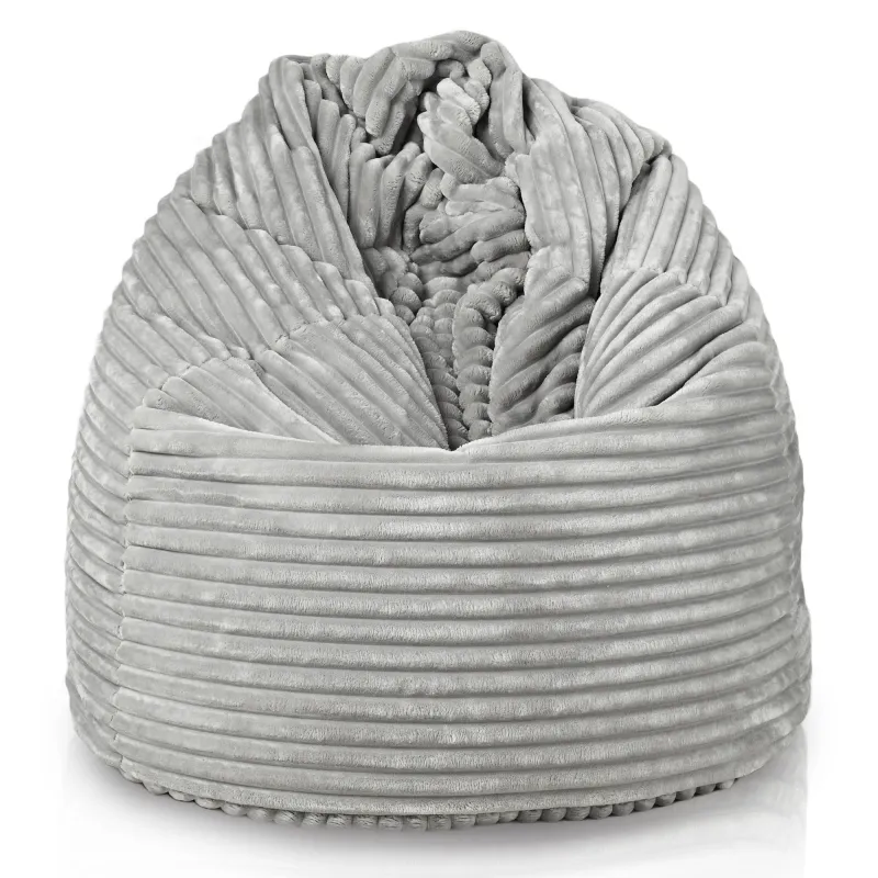 Fotoliu Puf XL Standard - Catifea Raiată Stripe – vedere 27