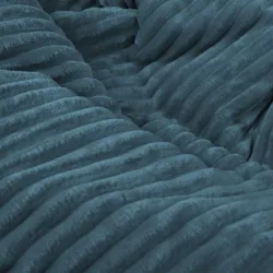 Fotoliu Puf XL Standard - Catifea Raiată Stripe – vedere 35