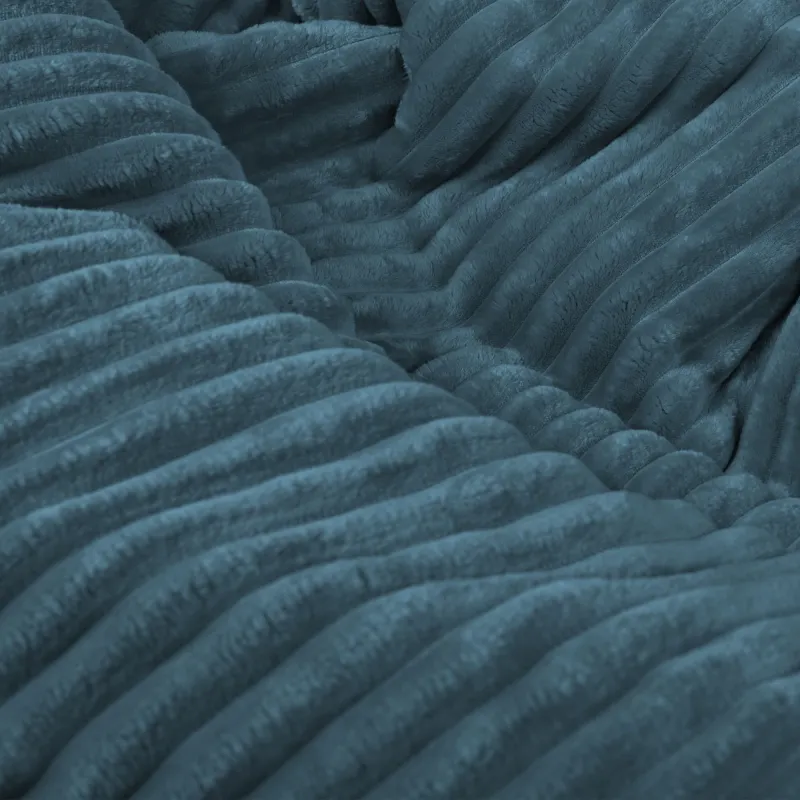 Fotoliu Puf XL Standard - Catifea Raiată Stripe – vedere 35