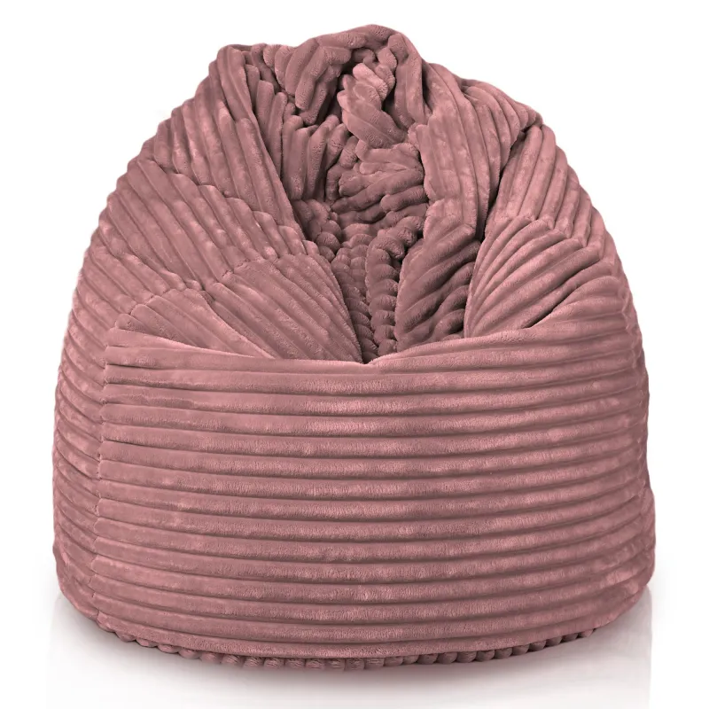 Fotoliu Puf XL Standard - Catifea Raiată Stripe – vedere 42