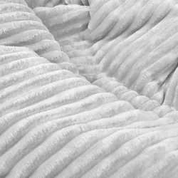 Fotoliu Puf XL Standard - Catifea Raiată Stripe – vedere 10