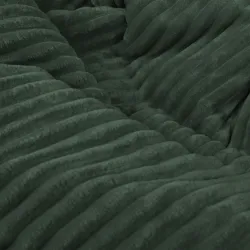 Fotoliu Puf XL Standard - Catifea Raiată Stripe – vedere 15