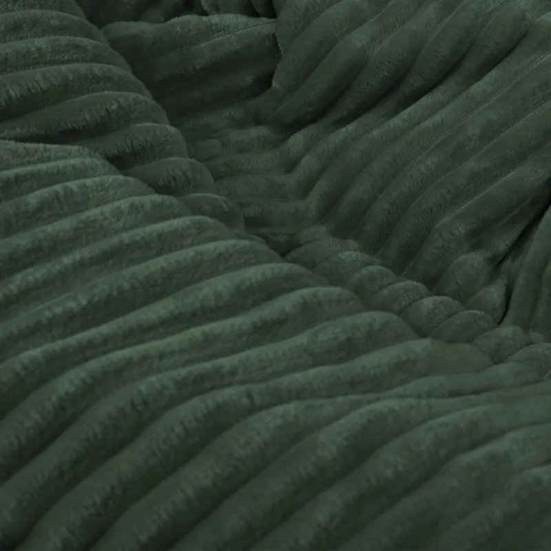 Fotoliu Puf XL Standard - Catifea Raiată Stripe – vedere 15
