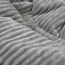 Fotoliu Puf XL Standard - Catifea Raiată Stripe – vedere 30