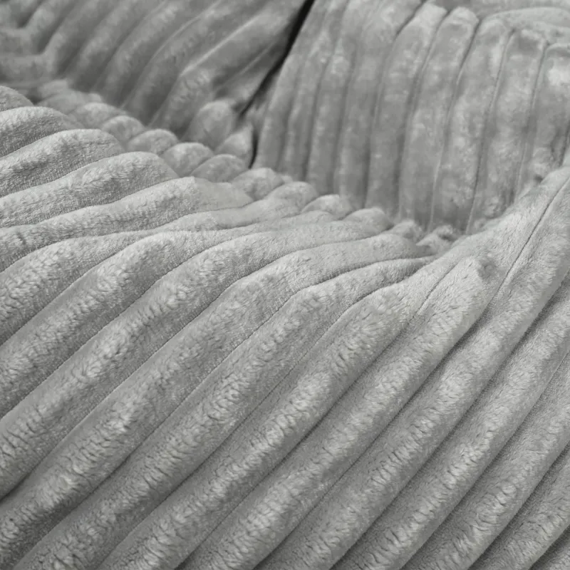 Fotoliu Puf XL Standard - Catifea Raiată Stripe – vedere 29