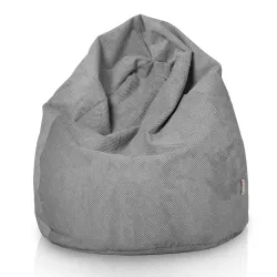 Fotoliu Puf XL Standard - Catifea cu textură Dot – vedere 10