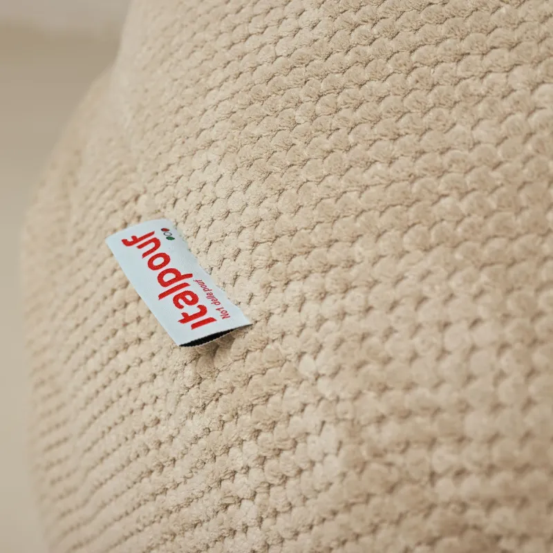 Fotoliu Puf XL Standard - Catifea cu textură Dot – vedere 5