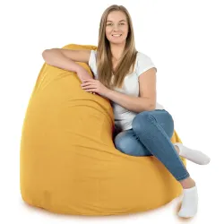 Fotoliu Puf XXL pentru adulți Gigant - Catifea Soft – vedere 48