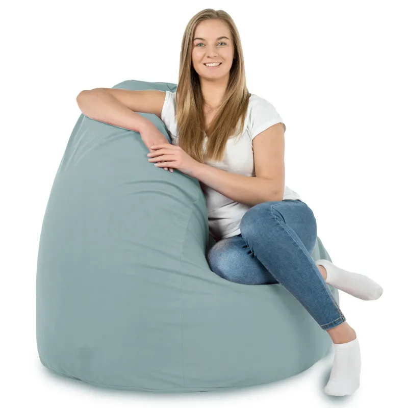 Fotoliu Puf XXL pentru adulți Gigant - Catifea Soft – vedere 63