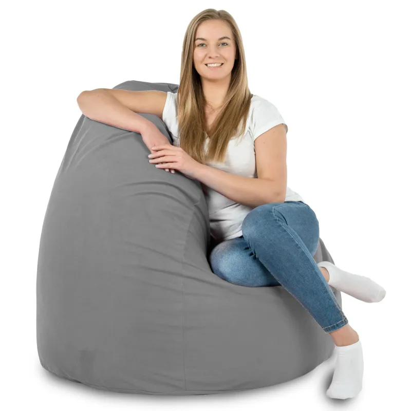 Fotoliu Puf XXL pentru adulți Gigant - Catifea Soft – vedere 79