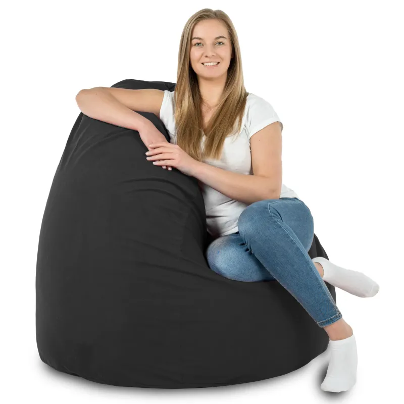 Fotoliu Puf XXL pentru adulți Gigant - Catifea Soft – vedere 85