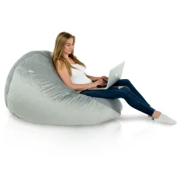 Fotoliu Puf XXL pentru adulți Gigant - Catifea Soft – vedere 38