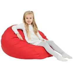 Fotoliu Puf L pentru copii - Piele Ecologică – vedere 32