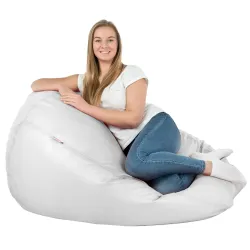 Fotoliu Puf XXL pentru adulți Gigant - Piele Ecologică – vedere 4