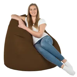 Fotoliu Puf XXL pentru adulți Gigant - Piele Ecologică – vedere 23