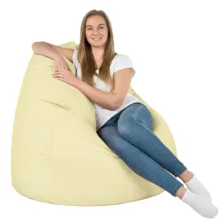 Fotoliu Puf XXL pentru adulți Gigant - Piele Ecologică – vedere 48