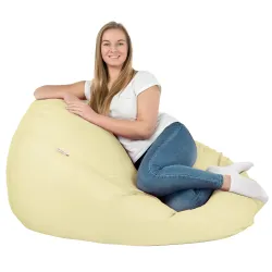 Fotoliu Puf XXL pentru adulți Gigant - Piele Ecologică – vedere 49