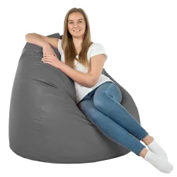 Fotoliu Puf XXL pentru adulți Gigant - Piele Ecologică – vedere 88