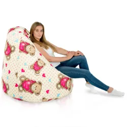 Fotoliu Puf XXL pentru adulți Gigant - Material Imprimeu Premium – vedere 31