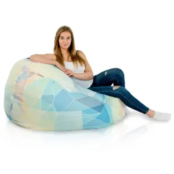 Fotoliu Puf XXL pentru adulți Gigant - Material Imprimeu Premium – vedere 59